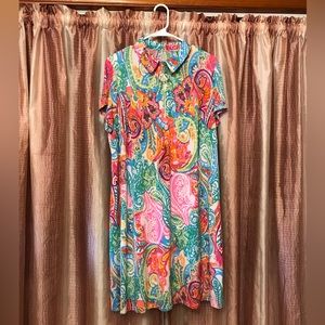 Ivy Road Paisley Dress Size 2X